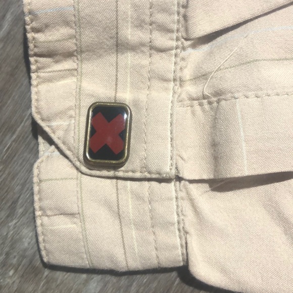 Boys Quicksilver Button Up Collared Shirt Sz 2 - Picture 5 of 5